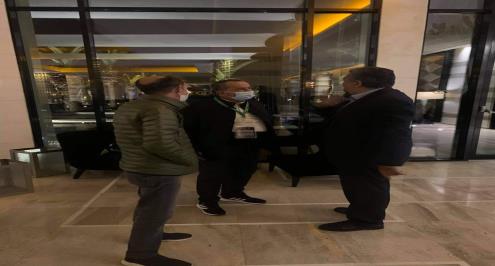 بالصور.. اجتماعات مُكثفة للوفد المصري قبل انتخابات المكتب التنفيذي لـ "كاف"